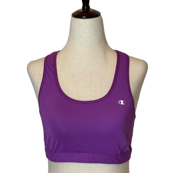 Champion Purple Reversible Racerback Sports Bra Size XS/S - Picture 2 of 10